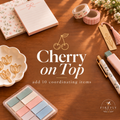 Cherry on Top add-on with ten surprise stationery and accessory items coordinated to the selected color palette. Product photo 1 of 1.