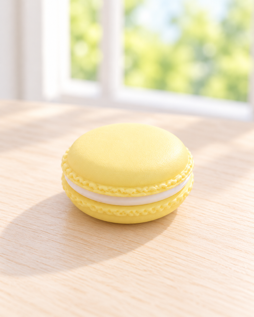 Pastel macaron jewelry holder for rings, earrings, and small keepsakes. Product photo 6 of 6.