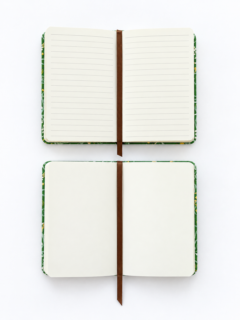 Meadow Glow green fall stationery collection with a journal, writing tools, bookmarks, sticky notes, and seasonal desk accessories. Product photo 4 of 4.