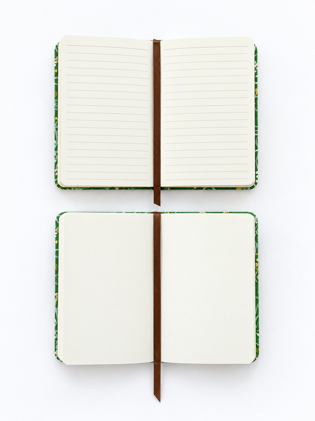 Meadow Glow green fall stationery collection with a journal, writing tools, bookmarks, sticky notes, and seasonal desk accessories. Product photo 4 of 4.